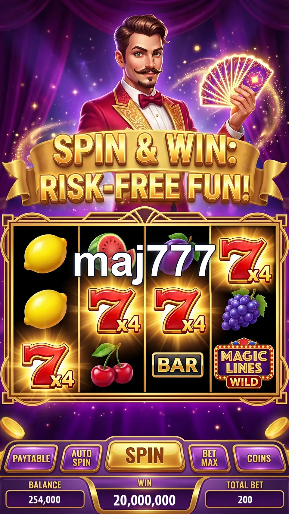 maj777 Tangkapan Layar - APK Resmi